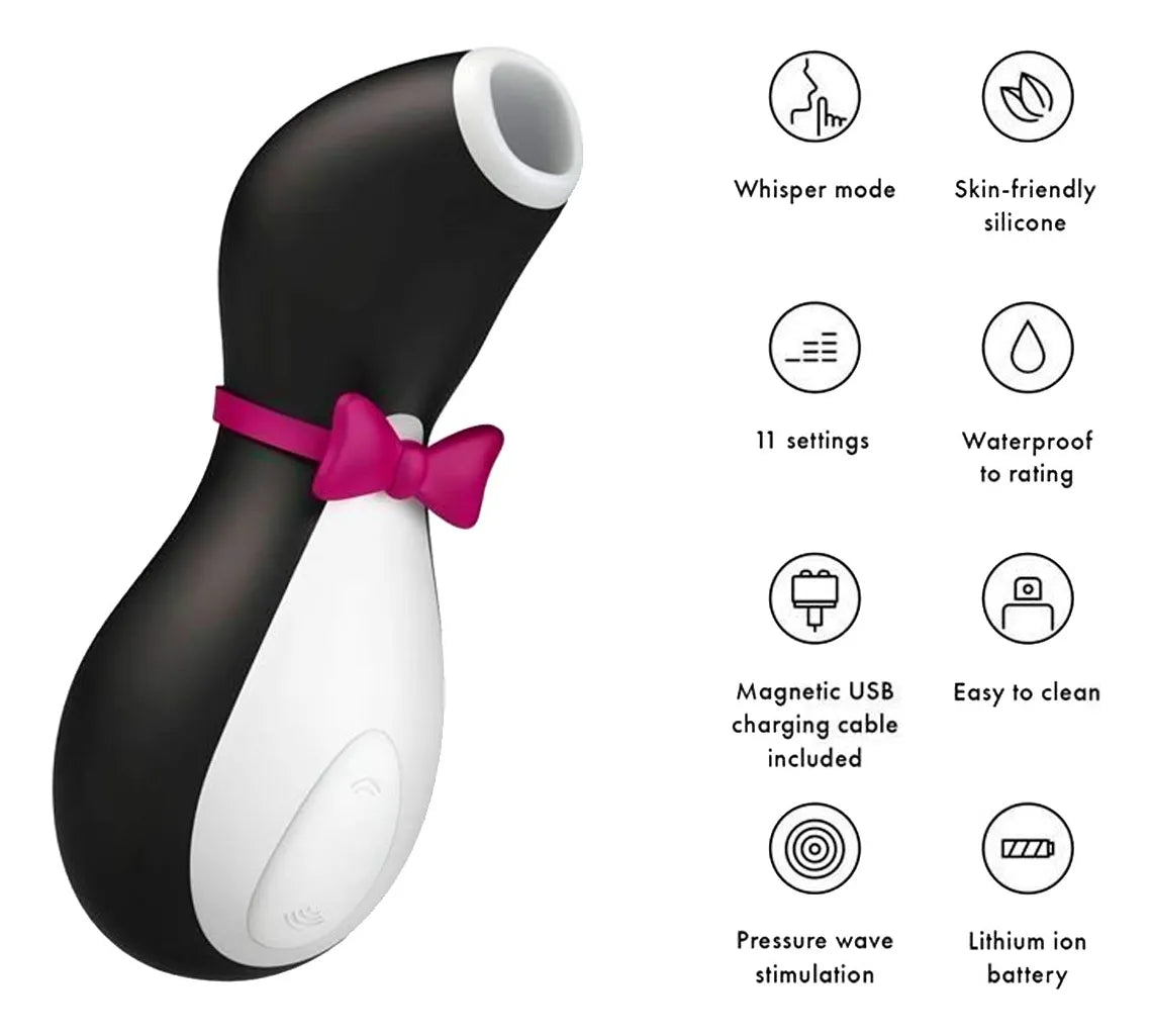 Satisfyer Pro Penguin Vibrator | Air Pulse Stimulator Satisfyer
