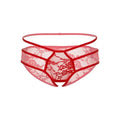 Daring Jade  | Crotchless | Embroidery | 4 Way Stretch