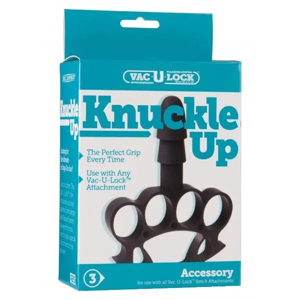 Dock Johnson Black Knuckle Up hand Adapter Doc Johnson