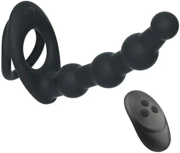 Double Penetration Vibrating Anal Plug | Remote Control | USB https://www.mysexshop.co.za/
