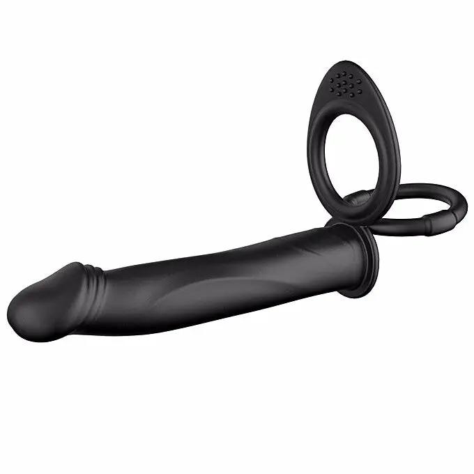 Double Up | Vibrating | Penetration Strap On Cock Ring | USB https://www.mysexshop.co.za/