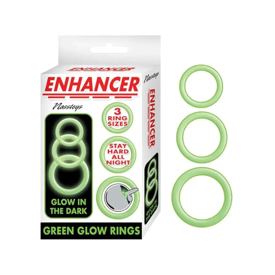 Enhancer | Stretchy Cock Ring  | Glow In The Dark Come Closer