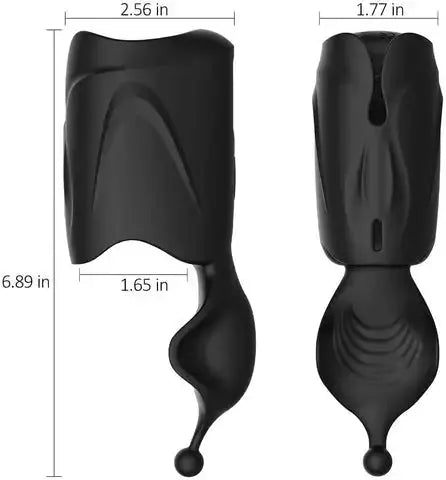 Eros Glans & Shaft Stimulator | Vibrating Masturbator | 10 Vibrations | USB Come Closer