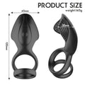 Eros Perineal Dual Stim | Stretchy Cock &  Scrotum Ring | 10 Vibration Modes | Remote Control https://www.mysexshop.co.za/