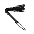 Eros Real Leather Flogger | Spanking Whip | BDSM | Fetish | Black Fetish Fantasy