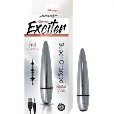 Exciter Bullet | 10 Functions Vibrator | Super Charged | Ultra Quiet | USB https://www.mysexshop.co.za/
