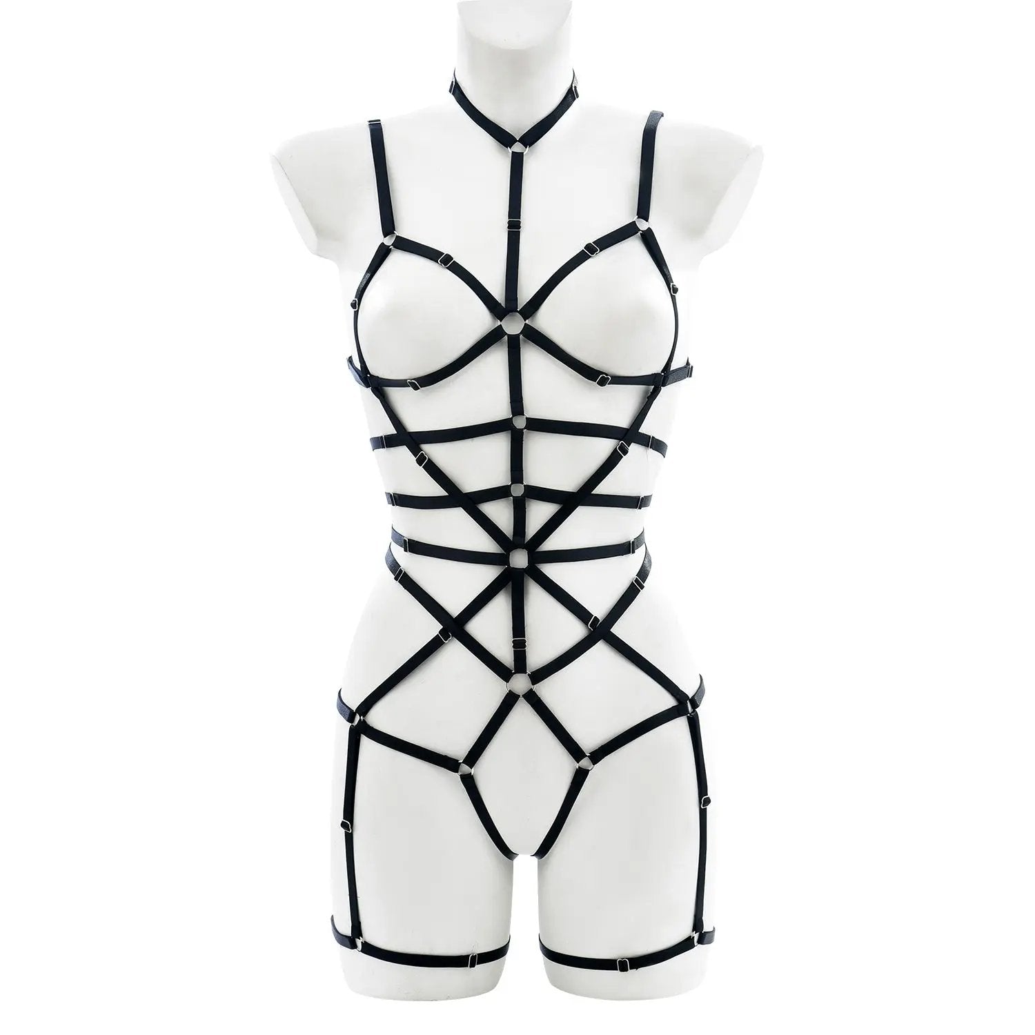 Fetish  Body Strap Harness | Adjustable | One Size Spandex https://www.mysexshop.co.za/