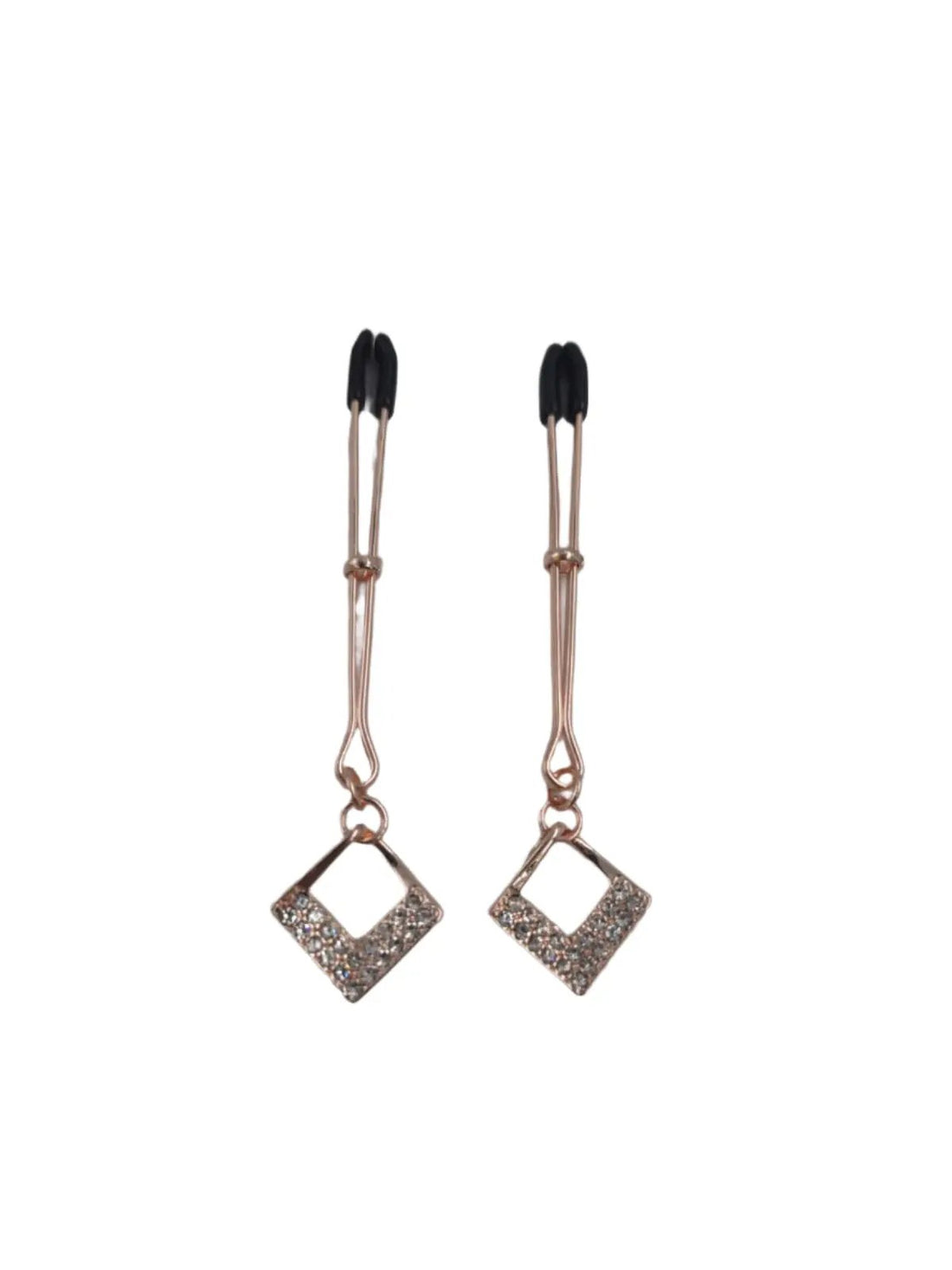 Fetish Clitoral Clamps | Rose Gold | Adjustable https://www.mysexshop.co.za/