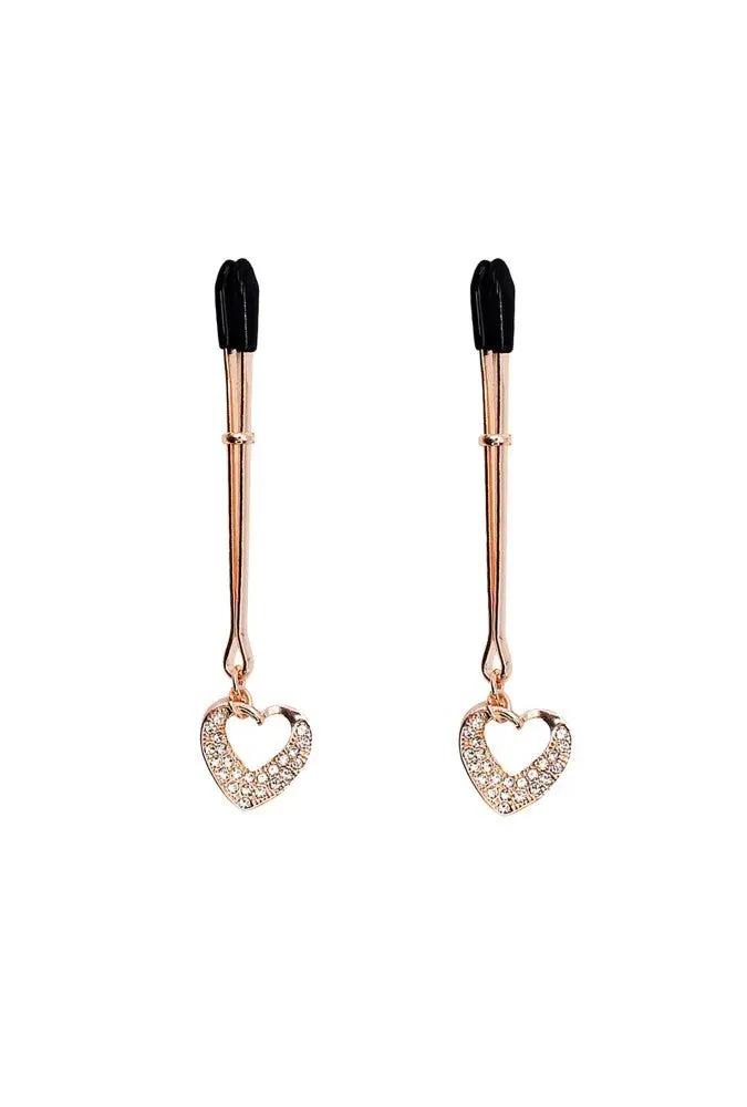Fetish Clitoral Clamps | Rose Gold | Adjustable https://www.mysexshop.co.za/