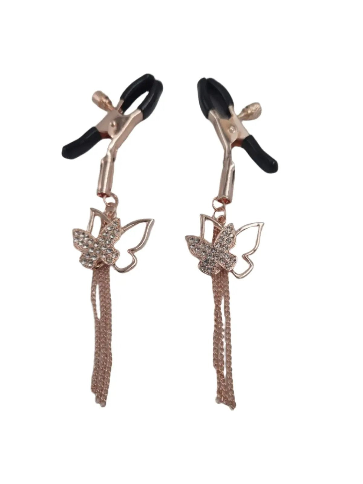 Fetish Nipple Clamps | Rose Gold | Adjustable https://www.mysexshop.co.za/