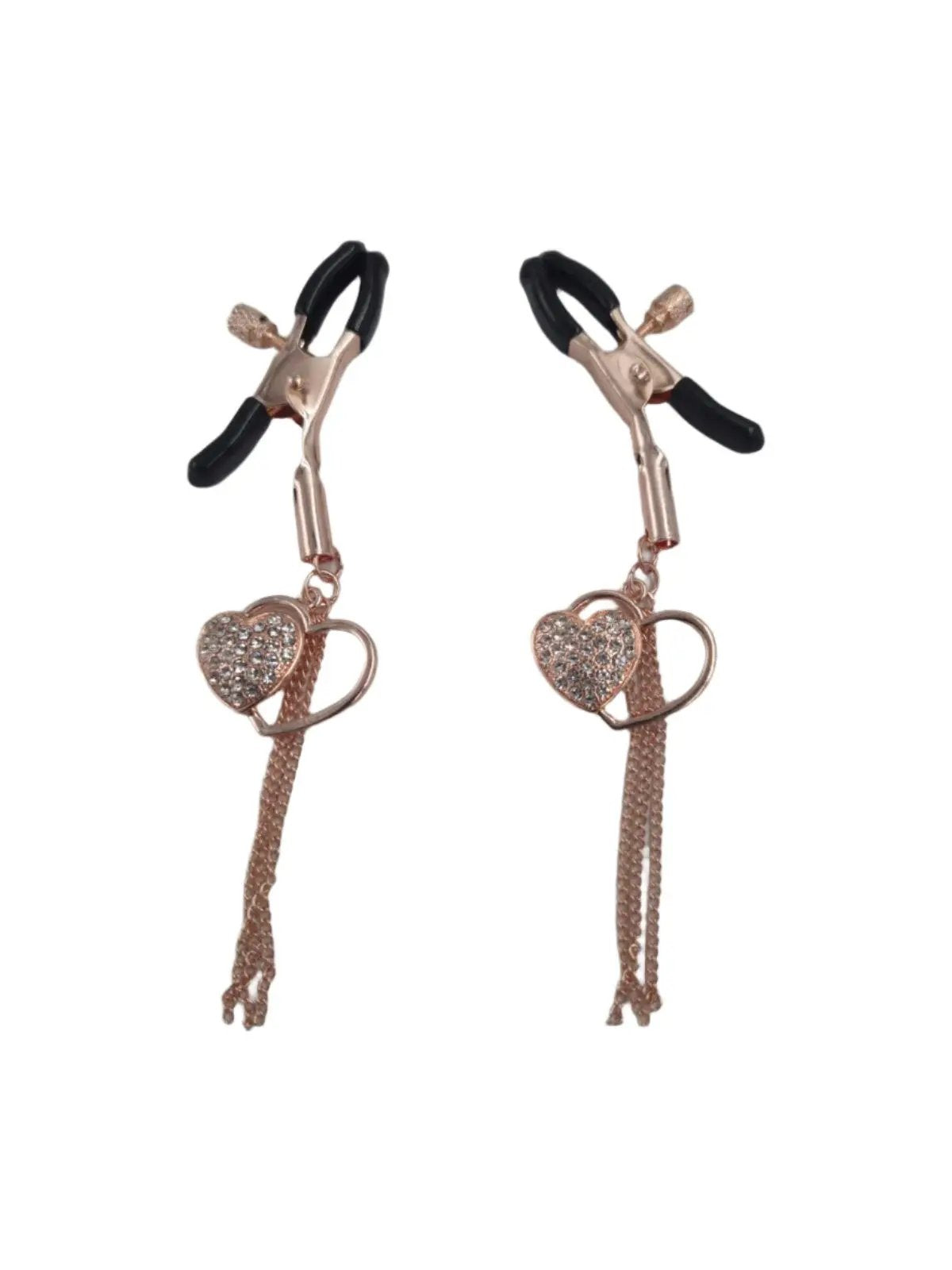 Fetish Nipple Clamps | Rose Gold | Adjustable https://www.mysexshop.co.za/