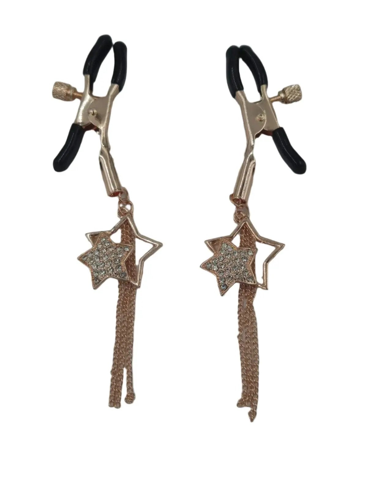 Fetish Nipple Clamps | Rose Gold | Adjustable https://www.mysexshop.co.za/