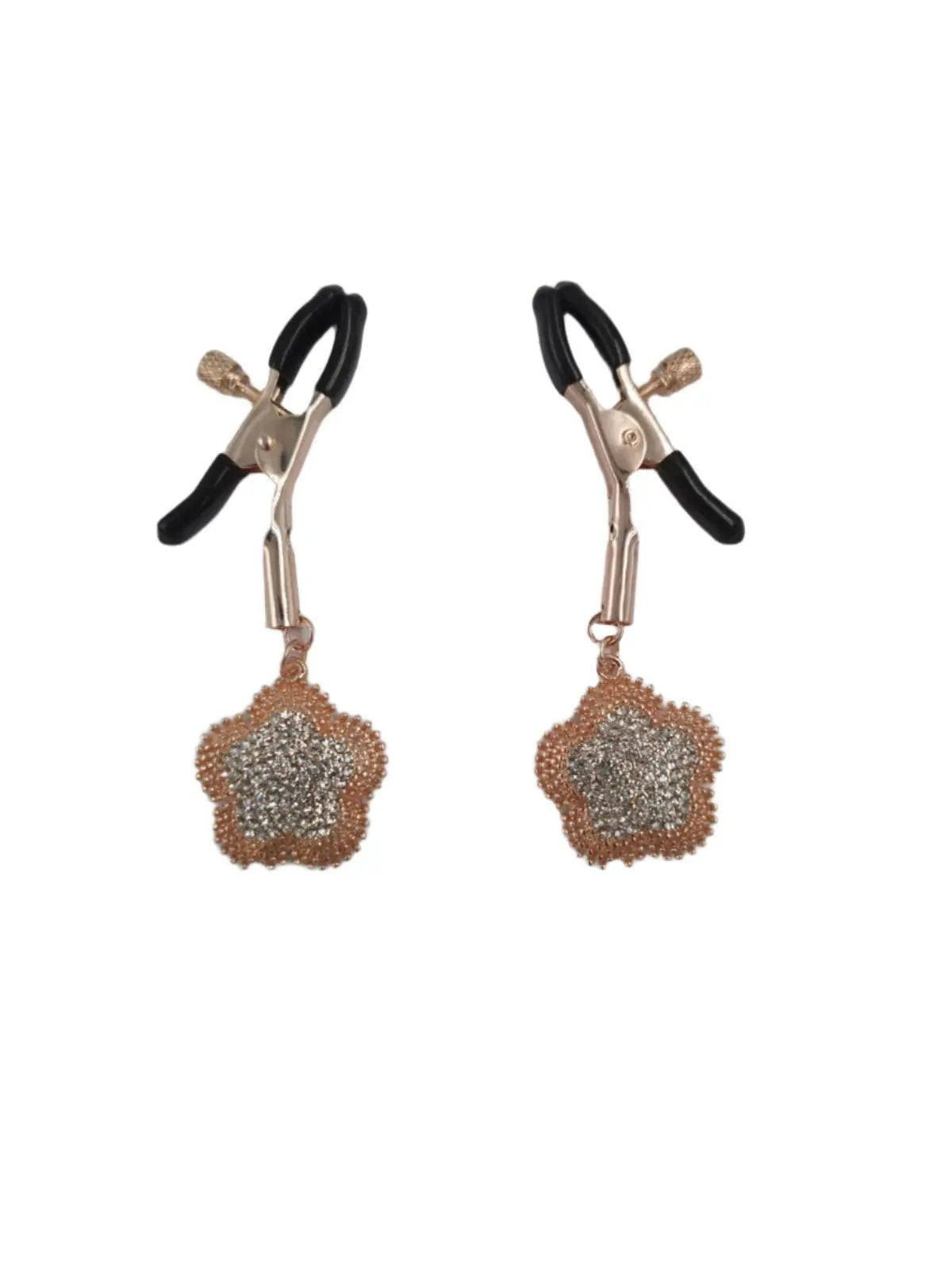 Fetish Nipple Clamps | Rose Gold | Adjustable https://www.mysexshop.co.za/