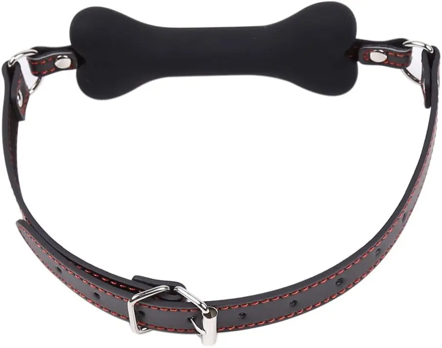 Fetish Silicone Dog Bone | Mouth Gag | Adjustable Fetish Fantasy