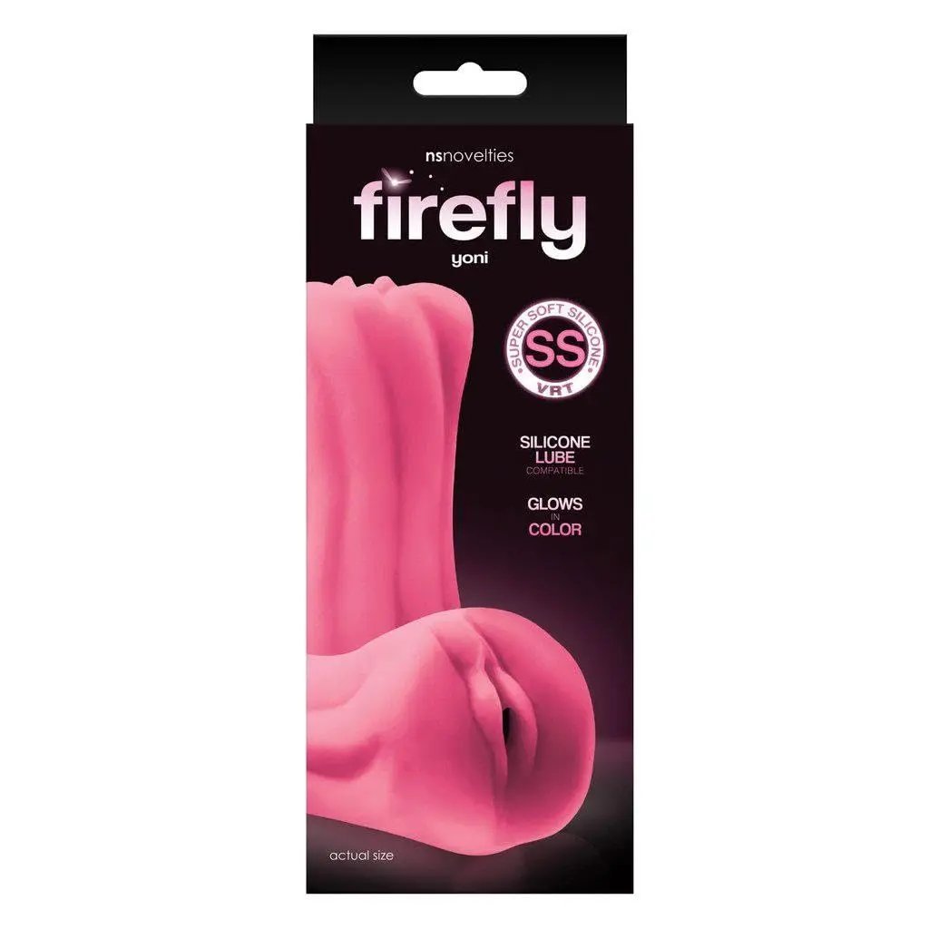 Firefly Yoni Masturbator | Glow In The Dark | Pink My Sex Shop
