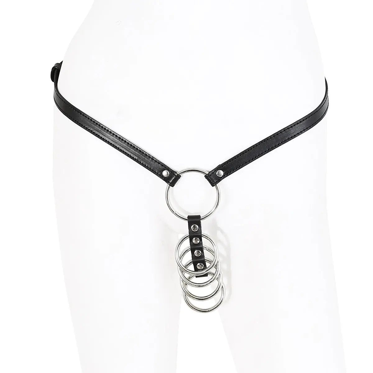 Gladiator Cock Ring With Strap | Fetish | Black | Adjustable https://www.mysexshop.co.za/