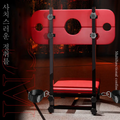 Heavy Duty Red Bondage Chair | Adjustable | Wrist & Ankle Cuffs | BDSM https://www.mysexshop.co.za/