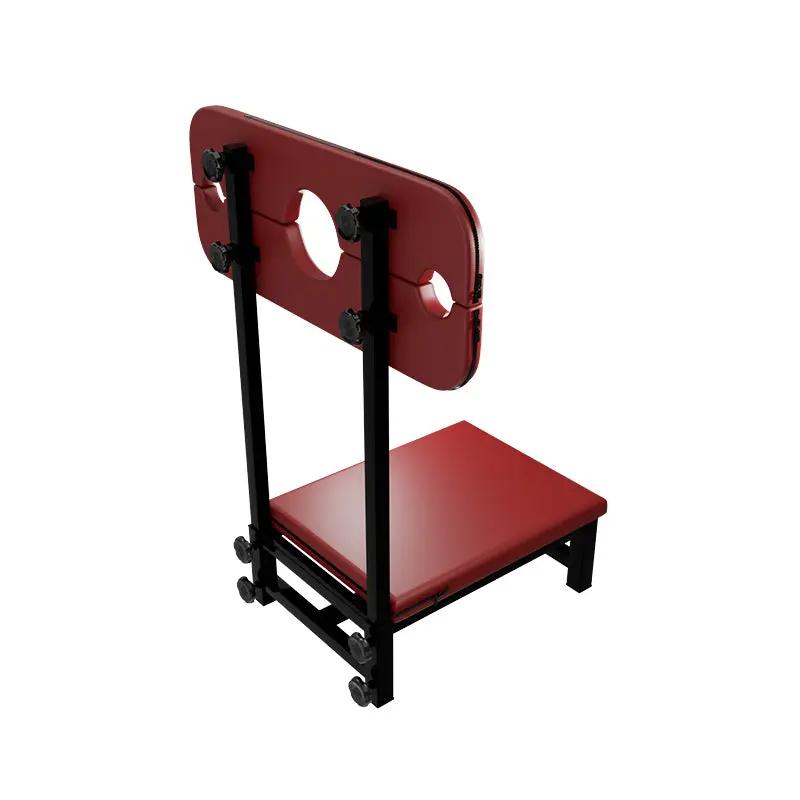 Heavy Duty Red Bondage Chair | Adjustable | Wrist & Ankle Cuffs | BDSM https://www.mysexshop.co.za/