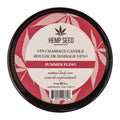 Hemp Seed 3-in-1 Massage Candle | Natural Body Care | 170g Earthly Body