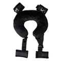Hot Bondage Restraint Sex Pillow Set | Cuffs | Black | Fetish | Unisex Fetish Fantasy