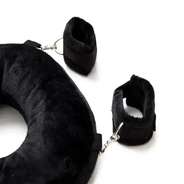 Hot Bondage Restraint Sex Pillow Set | Cuffs | Black | Fetish | Unisex