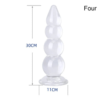 Phoenix 1.0KG Extreme Butt Plug 12" | Suction Cup | Free black Satin Bag