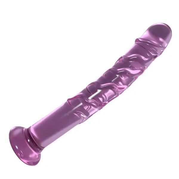 ICICLES Fetish Glass Dildo Super Slim Lux 7.5" | Fire & Ice | Light Pink | G Spot