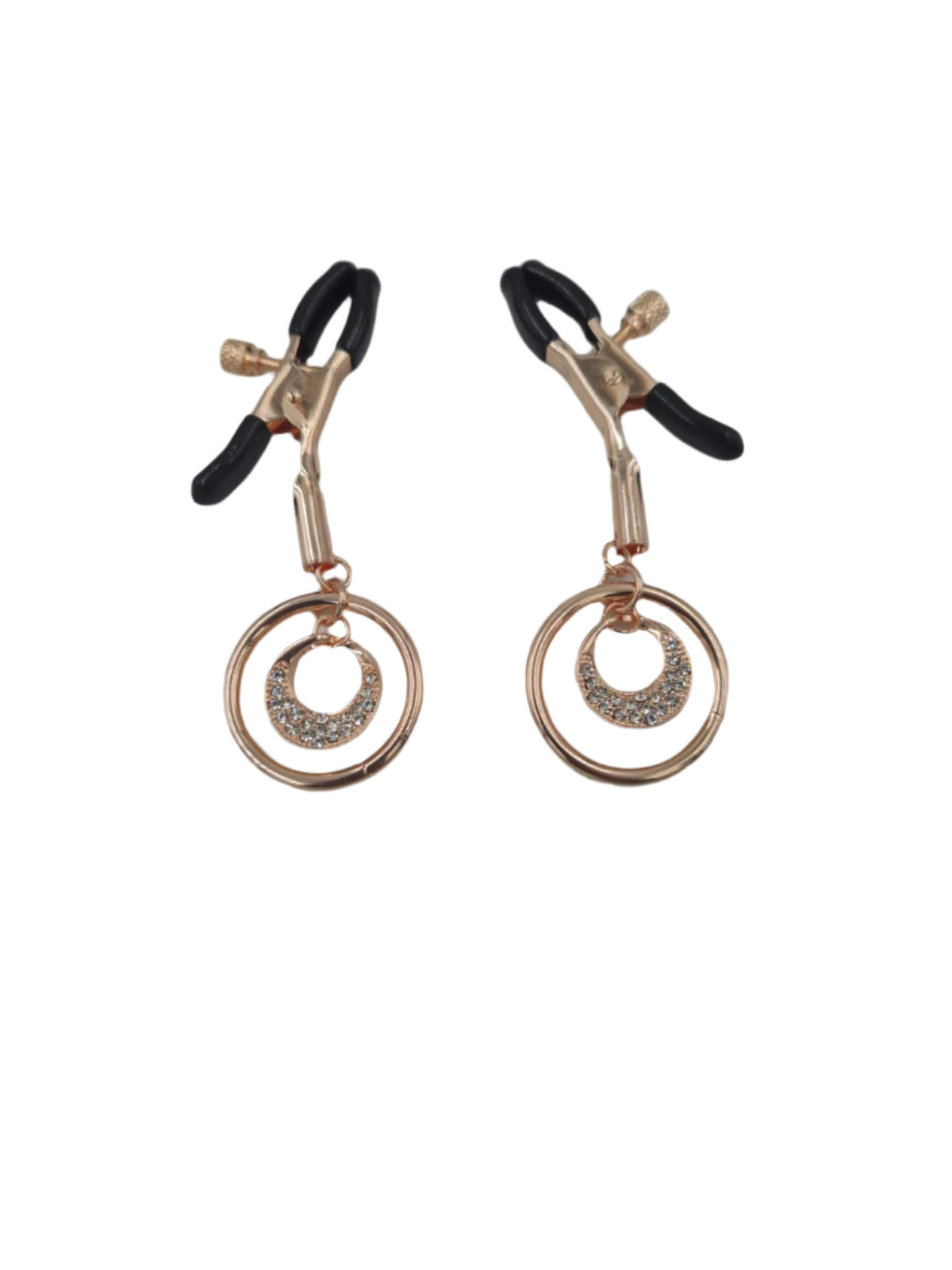 Fetish Nipple Clamps | Rose Gold | Adjustable