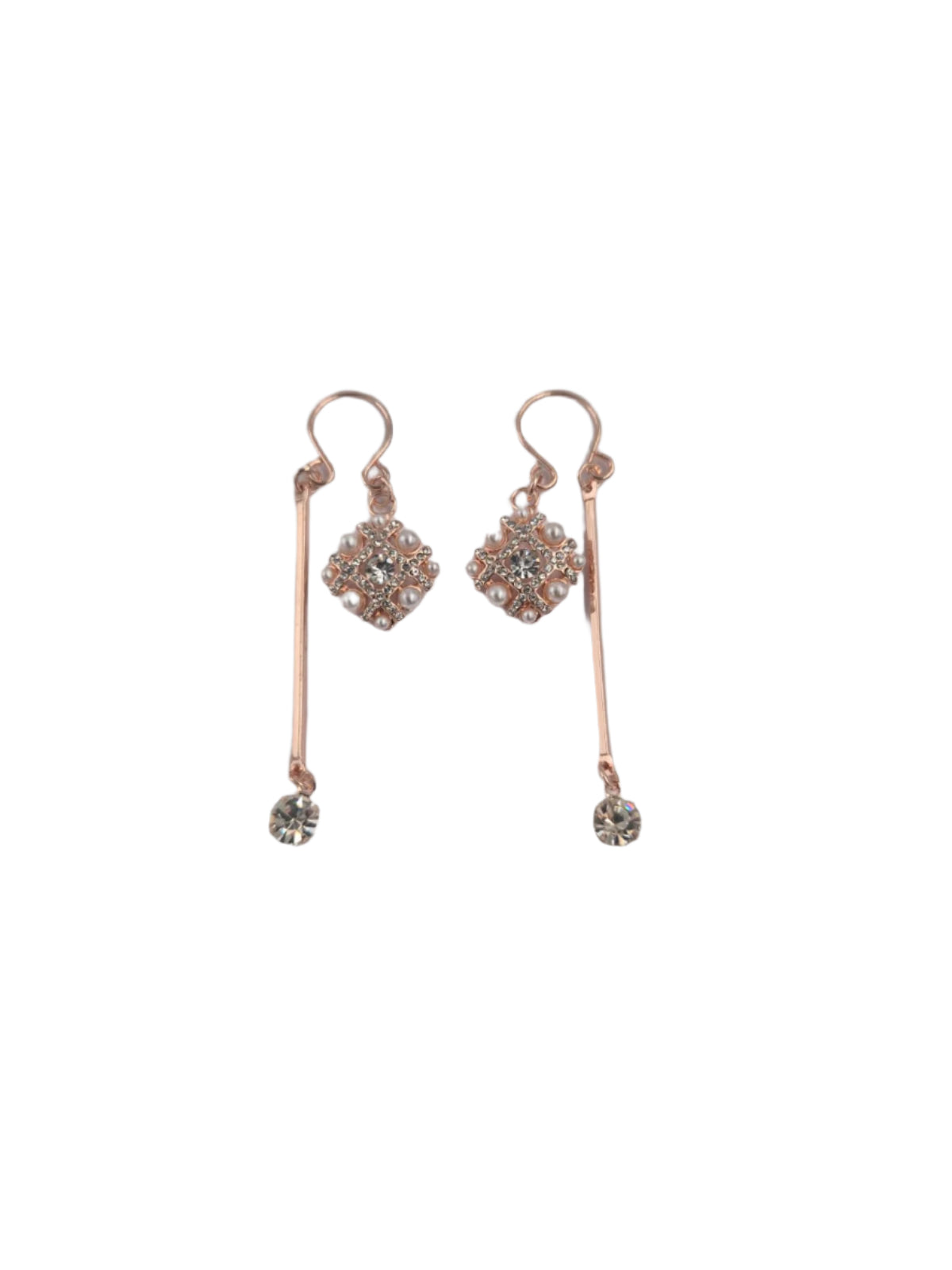 Inspire Rose Gold Non Piercing Nipple Ring | Pearls | Diamonds