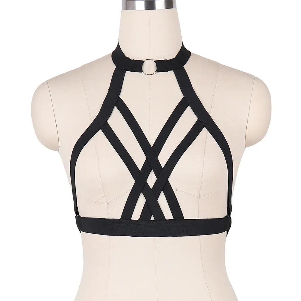 Inspire Exotic Harness Bra | Open Breast | Open Back | Adjustable https://www.mysexshop.co.za/