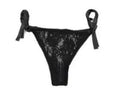 J Sloane Remote Controlled Vibrating Panty | Black | Adjustable | One Size Come Closer