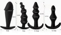 Jopa Anal Docking Kit | Wearable Anal Butt Plugs | 4 Piece | Multiple Sizes Calexotics