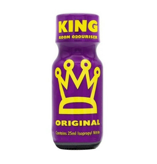 King Original Poppers 25ml | Room Odouriser | Isopropyl Nitrite