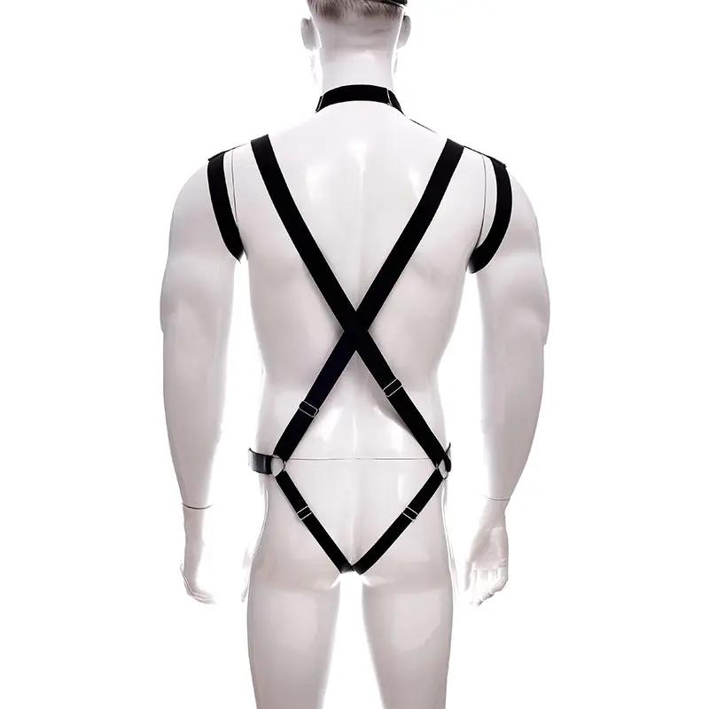 Kink Body Strap Harness | Black | Bulge Pouch | Adjustable Free Size https://www.mysexshop.co.za/