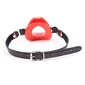 Kink Deep Throat Red Lips Shape Open Mouth | PU Leather | Adjustable https://www.mysexshop.co.za/