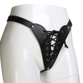 Kink LaceUp Chastity Thong  | Soft PU Leather | Fetish | Adjustable https://www.mysexshop.co.za/