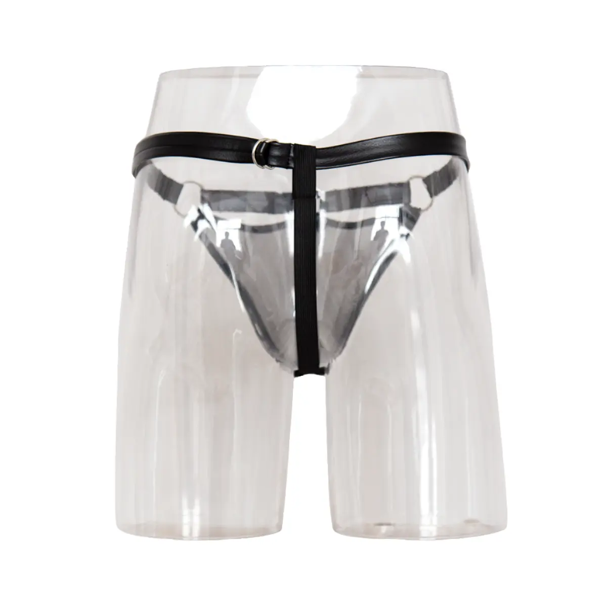 Kink See Me Sexy Leather Thong  | Adjustable OS | Thong https://www.mysexshop.co.za/