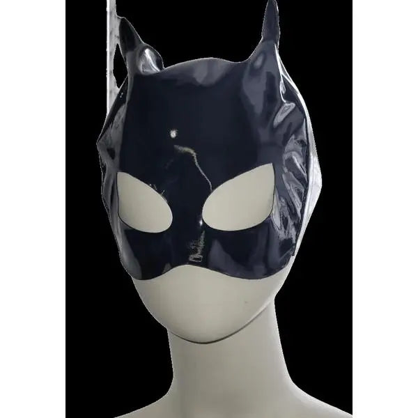 Katty Mask | Black Patent | High Quality Material
