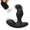 LEVETT 360 Rotating Head Stimulator | Vibrating Anal Plug | Remote Control | 2 Motors Come Closer