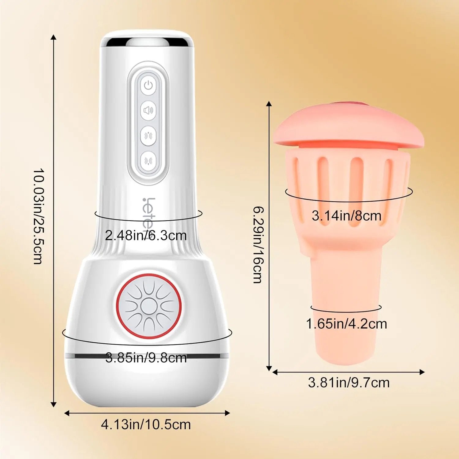 Leten Squeeze & Suck | Vibrating Male Masturbator | Automatic Thrusting Autoblow2