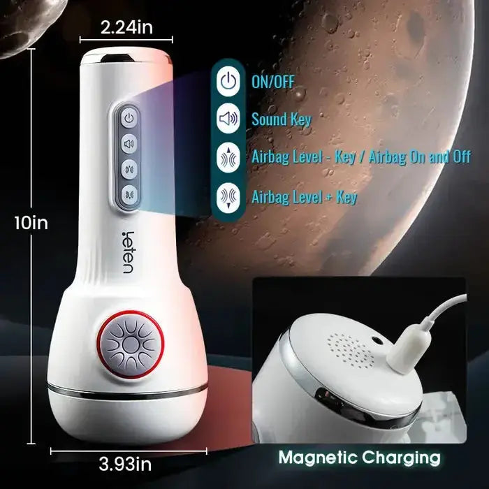 Leten Squeeze & Suck | Vibrating Male Masturbator | Automatic Thrusting Autoblow2