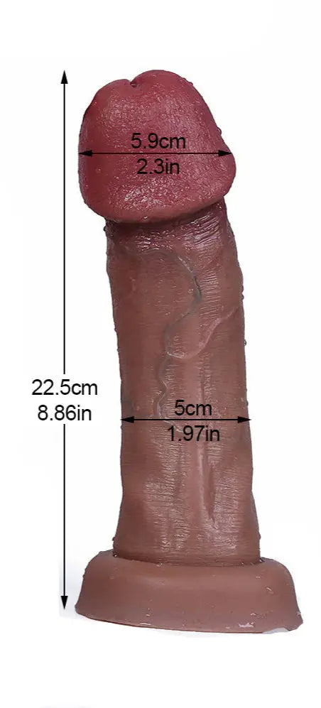 LifeLike 8" Head Turner | Mushroom Head Shape | Soft Silicone | Suction Cup https://www.mysexshop.co.za/