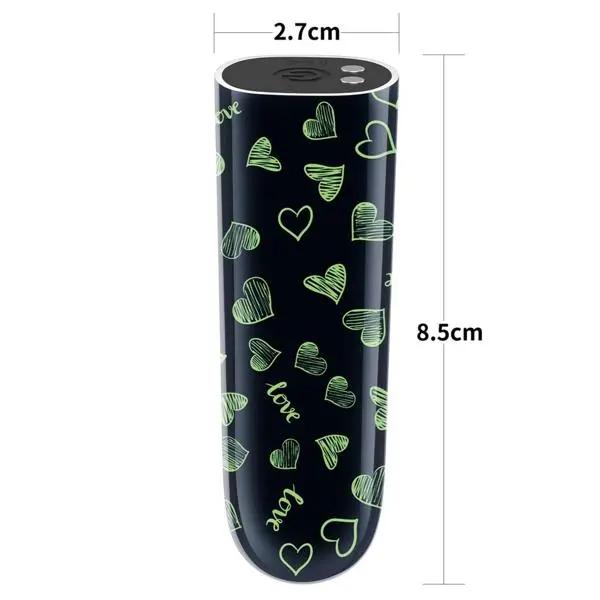 Love Toy Glow In The Dark Bullet Vibrator | Waterproof | USB