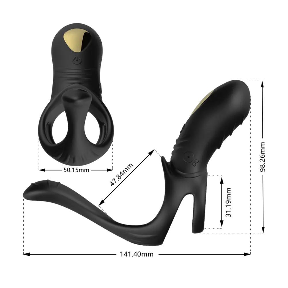 Low Rider 3 In 1 Remote Controlled Vibrating Cock Ring | Clitoral | Anal  | USB https://www.mysexshop.co.za/