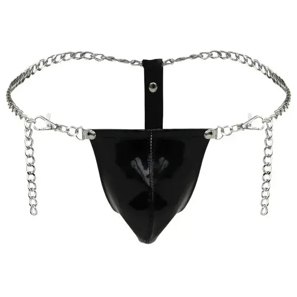 Men's Exotic Chain Thong | Sexy Thong | Adjustable | Fetish | Leather https://www.mysexshop.co.za/