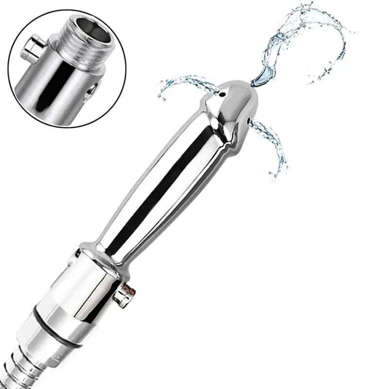 Mr Steel Penis Beginners Douche Shower Head | Anal My Sex Shop