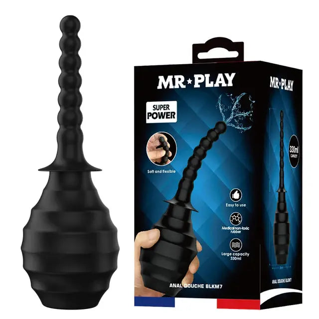 Mr.Play  Ripped Anal Douche | Large Capacity 330ml | Soft And Flexible Prowler