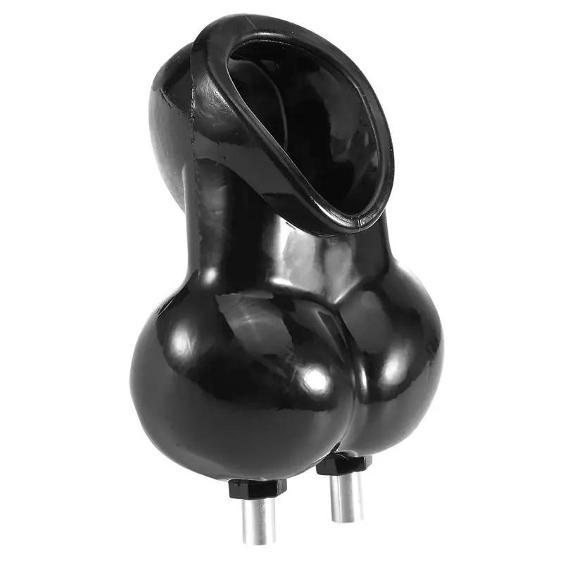 Mystim Electro Shock Scrotum Set | Black | Testicles | Fetish My Sex Shop