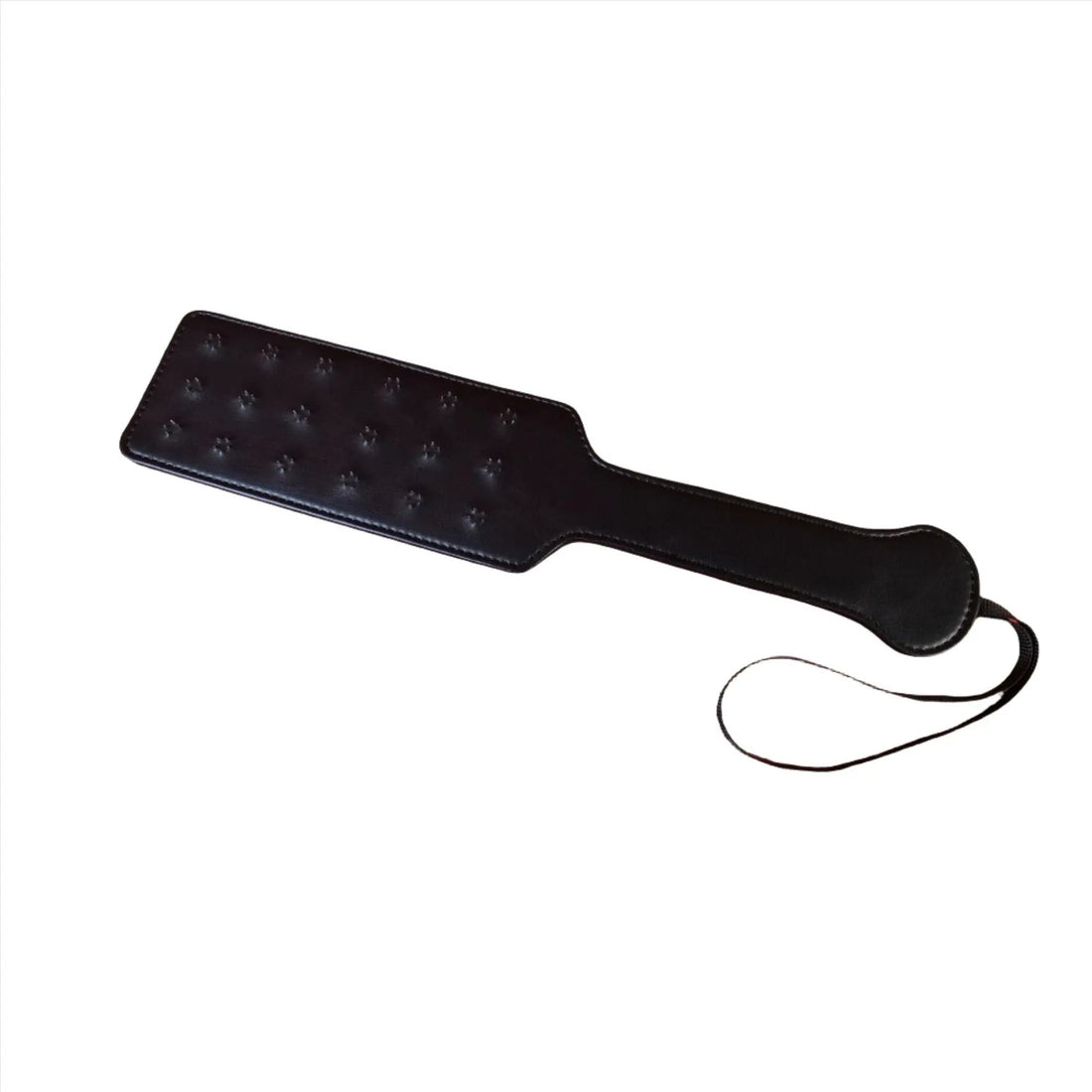 Mystim Extreme Real Leather Spiked Paddle | BDSM | Black | Fetish Scandal