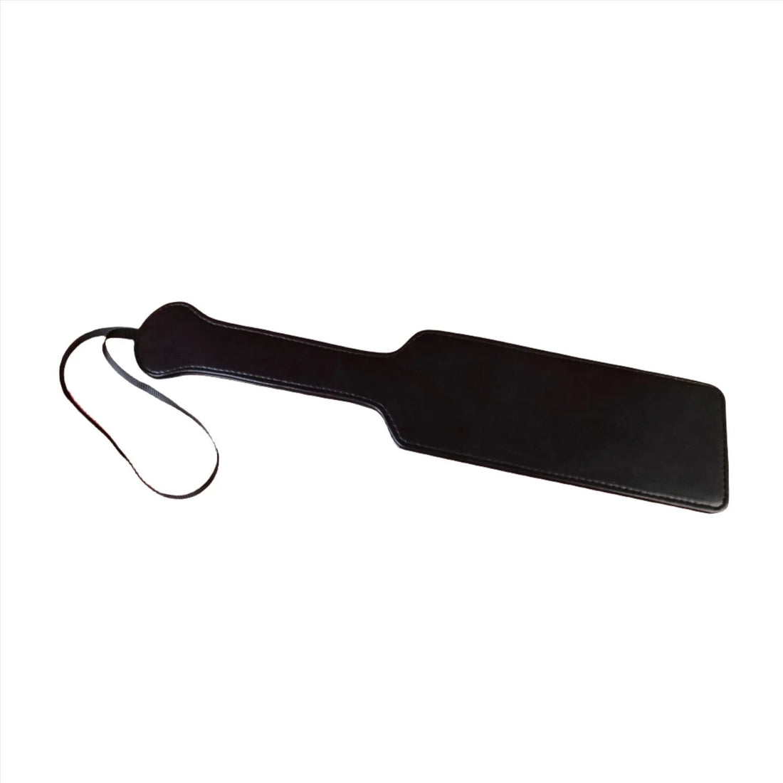 Mystim Extreme Real Leather Spiked Paddle | BDSM | Black | Fetish Scandal